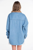 Overshirt Denim / Sobrecamisa - Wisteria Chile - Polera - Overshirt Denim / Sobrecamisa