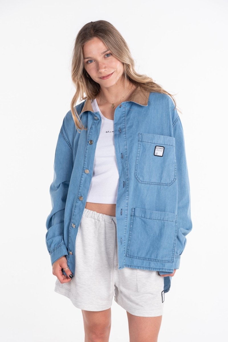 Overshirt Denim / Sobrecamisa - Wisteria Chile - Polera - Overshirt Denim / Sobrecamisa