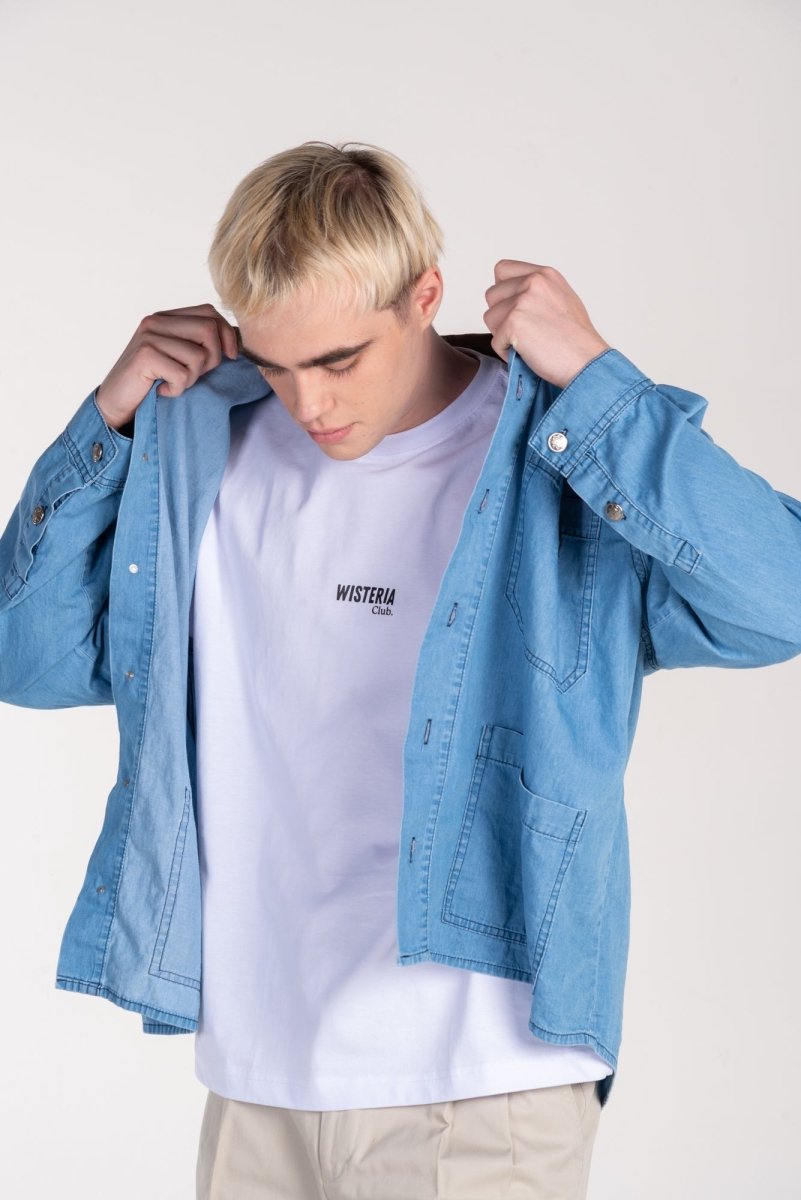 Overshirt Denim / Sobrecamisa - Wisteria Chile - Polera - Overshirt Denim / Sobrecamisa