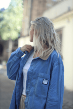 Overshirt Denim / Sobrecamisa - Wisteria Chile - Polera - Overshirt Denim / Sobrecamisa