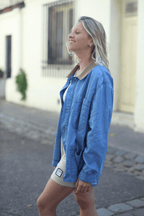 Overshirt Denim / Sobrecamisa - Wisteria Chile - Polera - Overshirt Denim / Sobrecamisa