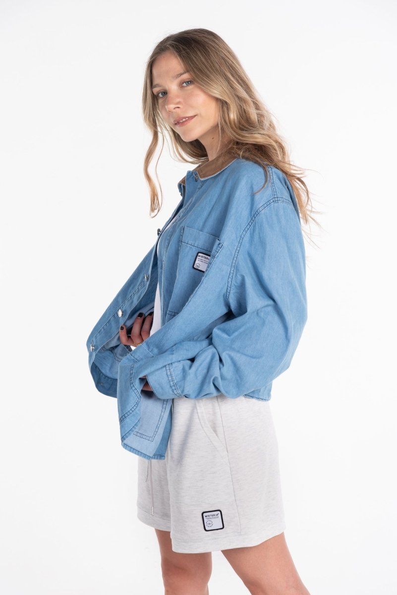 Overshirt Denim / Sobrecamisa - Wisteria Chile - Polera - Overshirt Denim / Sobrecamisa