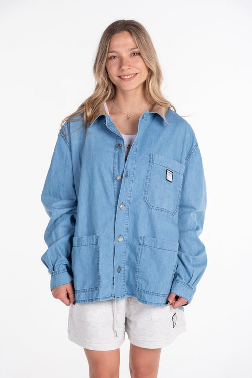 Overshirt Denim / Sobrecamisa - Wisteria Chile - Polera - Overshirt Denim / Sobrecamisa