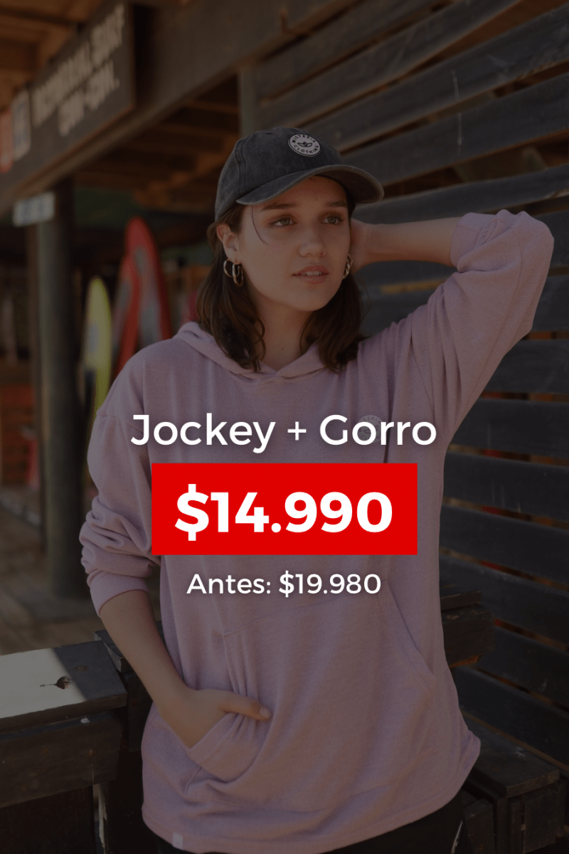 Pack Gorro + Jockey - Wisteria Chile - Pack Gorro + Jockey