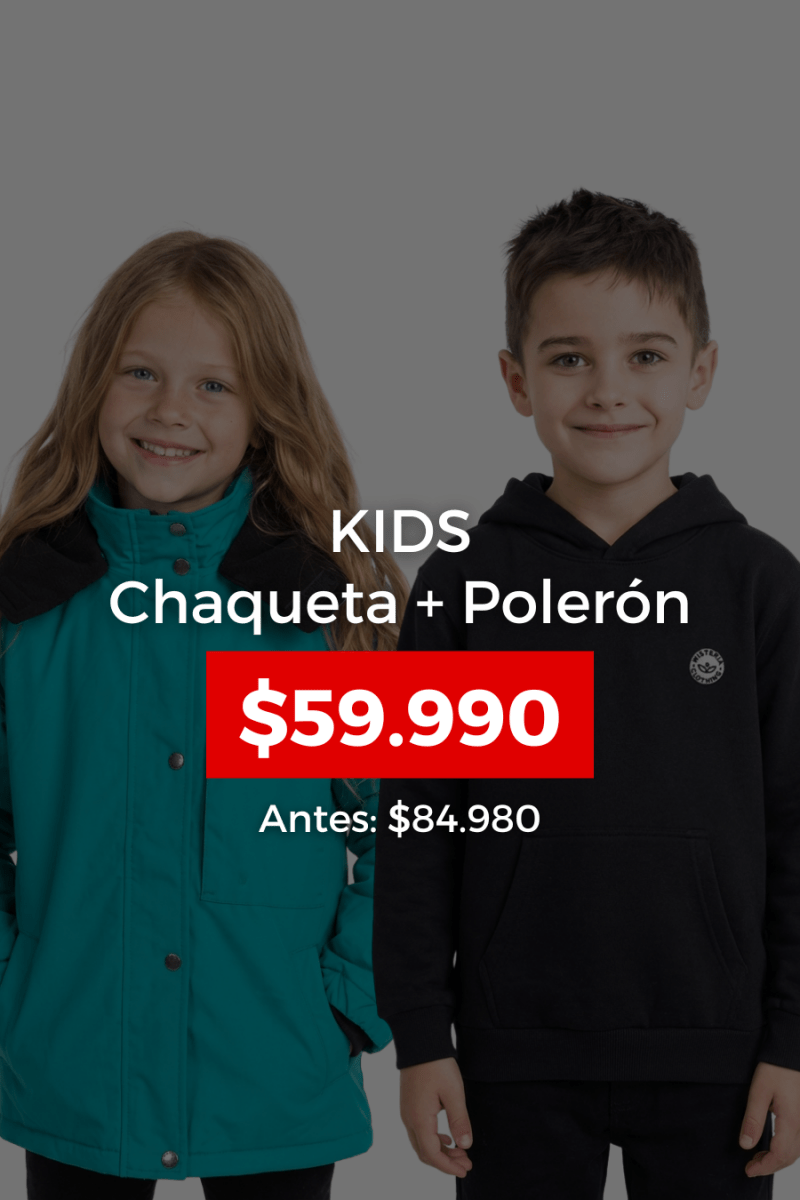 Pack KIDS Poleron + Chaqueta - Wisteria Chile - Chaqueta - Pack KIDS Poleron + Chaqueta