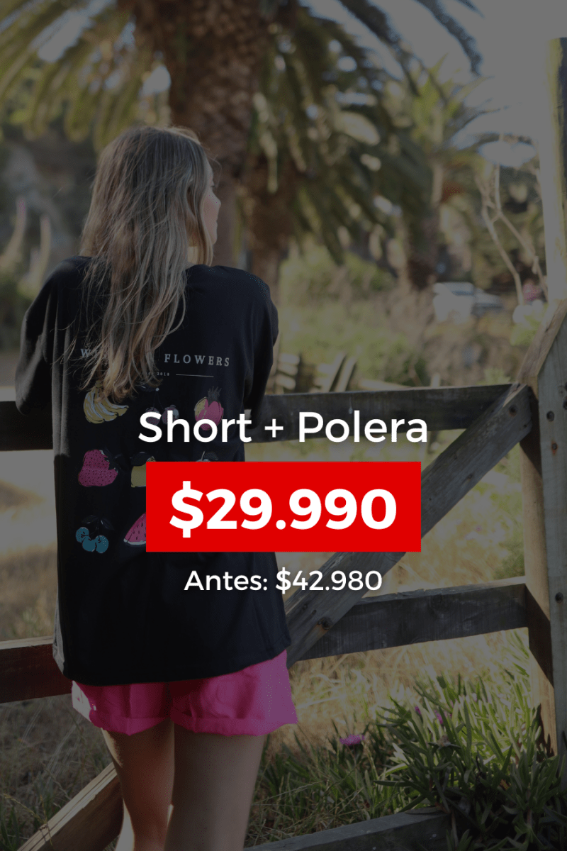 Pack Polera + Short - Wisteria Chile - Pack Polera + Short