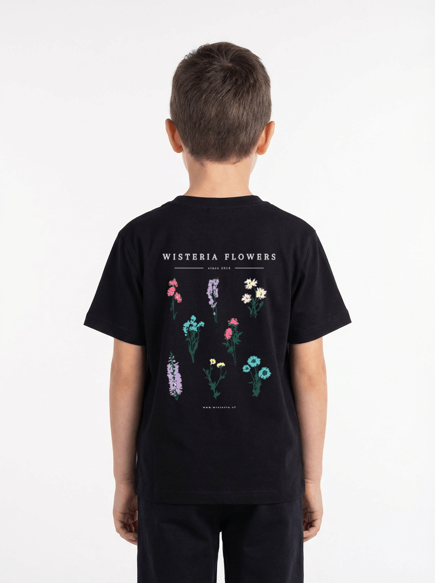 Polera Kids Flowers - Wisteria Chile - Polera Kids Flowers
