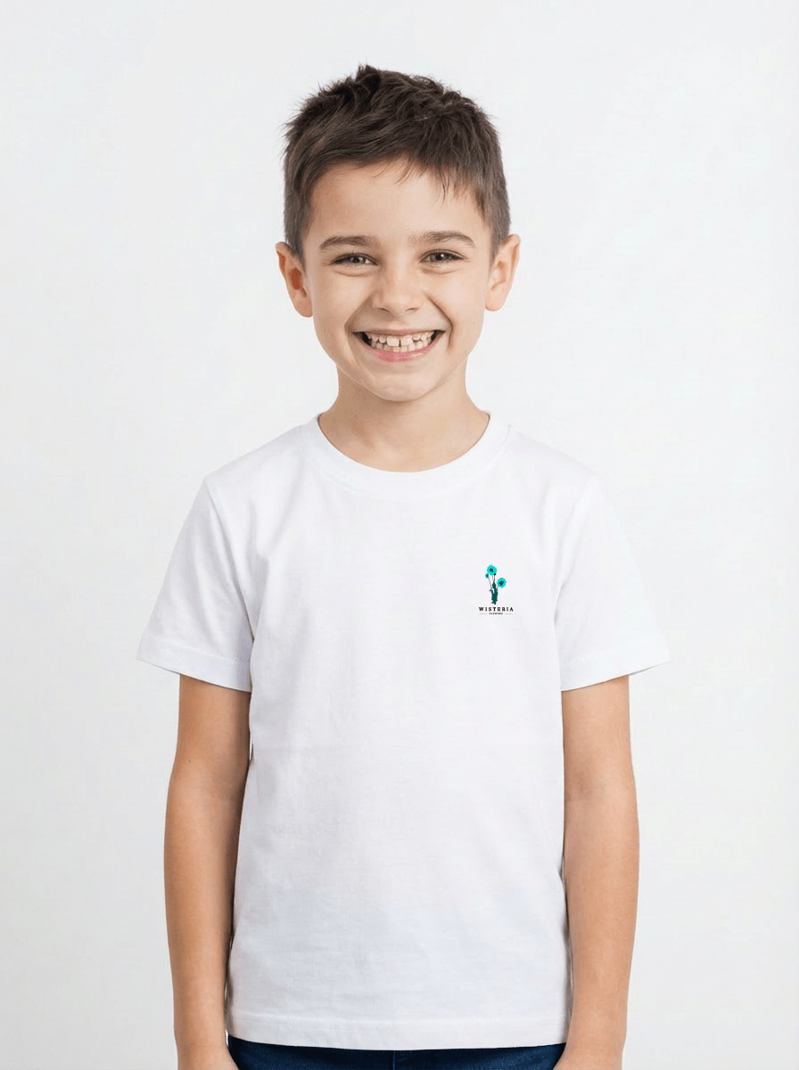 Polera Kids Flowers - Wisteria Chile - Polera Kids Flowers