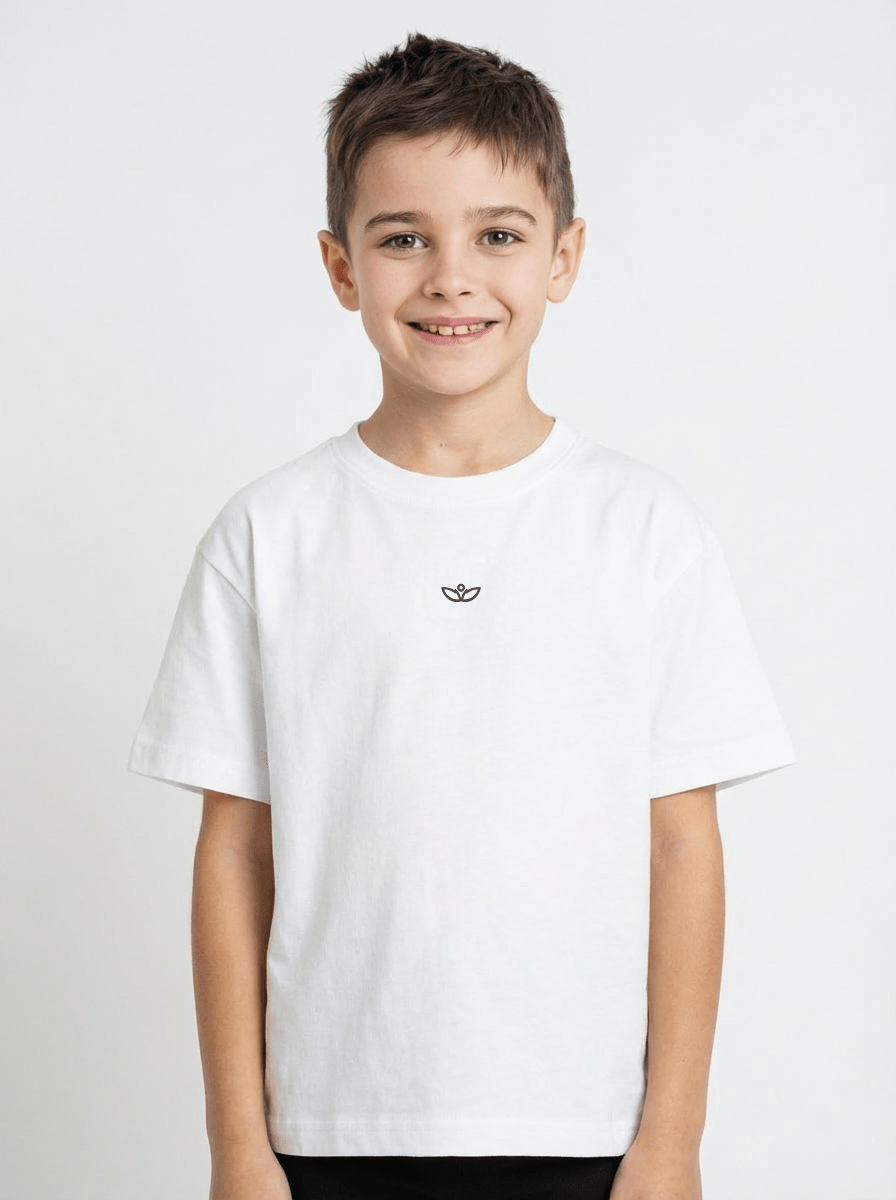 Polera Kids Isotipo - Boxyfit - Wisteria Chile - Polera Kids Isotipo - Boxyfit