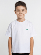 Polera Kids Think Positive - Boxyfit - Wisteria Chile - Polera Kids Think Positive - Boxyfit