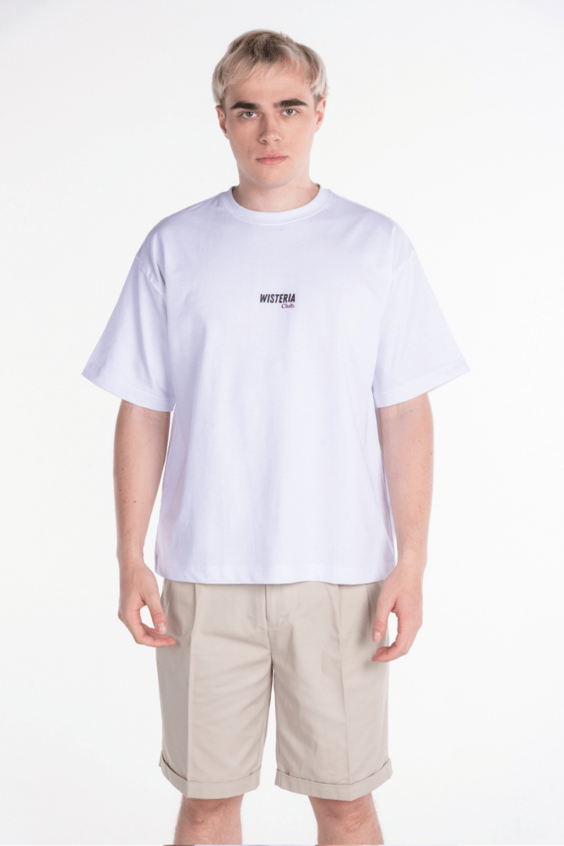 Polera Wisteria Club - Boxyfit - Wisteria Chile - Polera Wisteria Club - Boxyfit