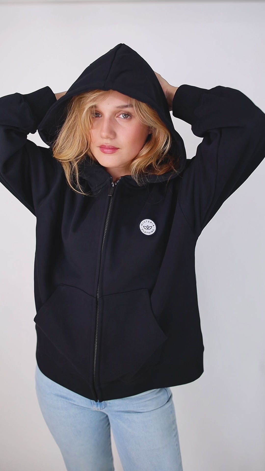 Polerón Clásico Abierto French Terry